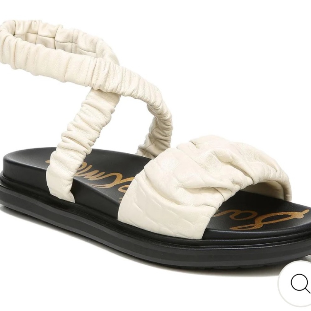NWOT Sam Edelman Velma Ruched Banded Sandals